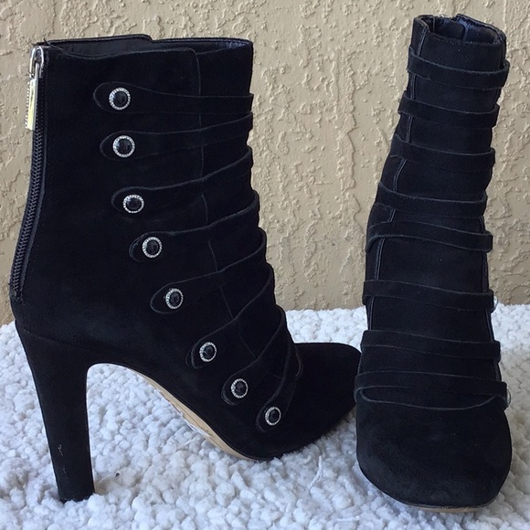 Shoes - Elegant Black Women's Ankle Boots